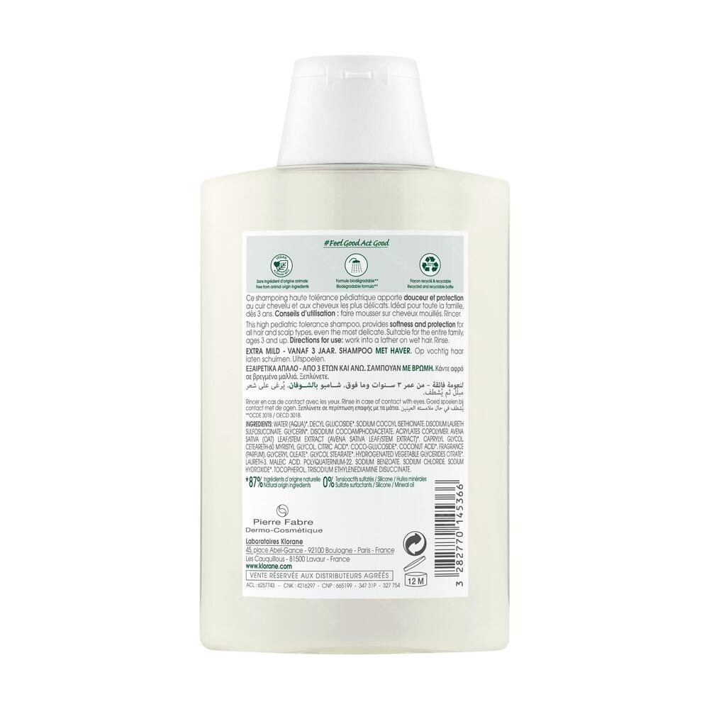 Klorane Capil. Sh Avoine 200ml