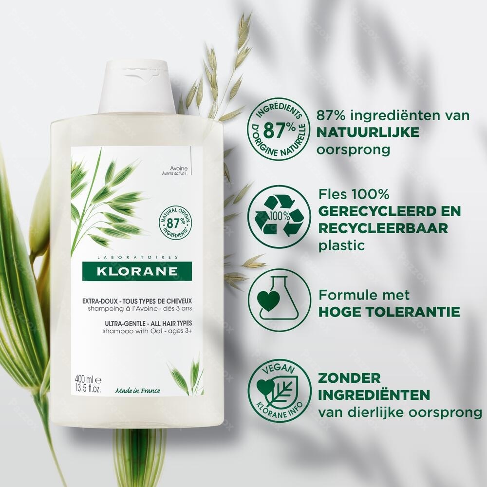 Klorane Capil. Sh Haver 400ml