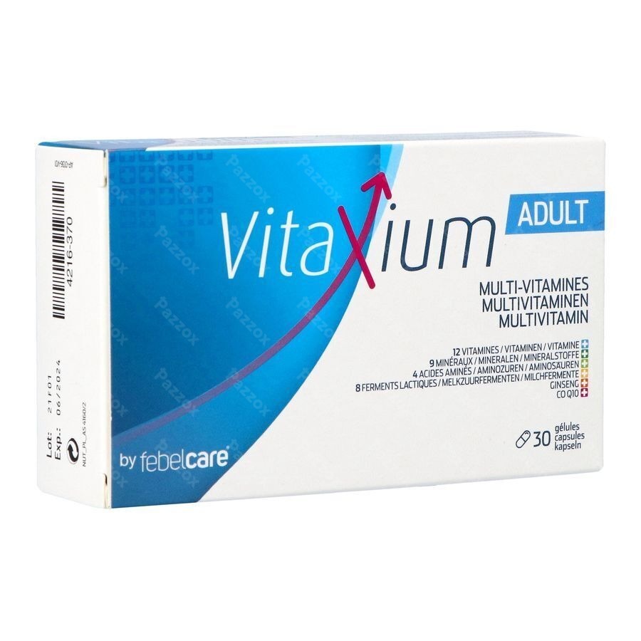 Vitaxium Adult Multi Vitamines Caps 30
