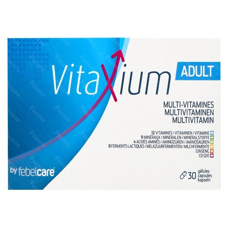 Vitaxium Adult Multi Vitamines Caps 30