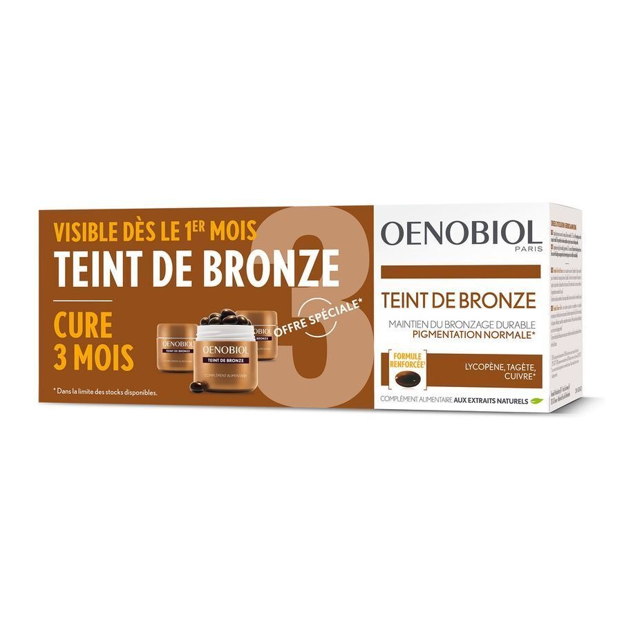 Oenobiol Teint Bronze Caps 3x30