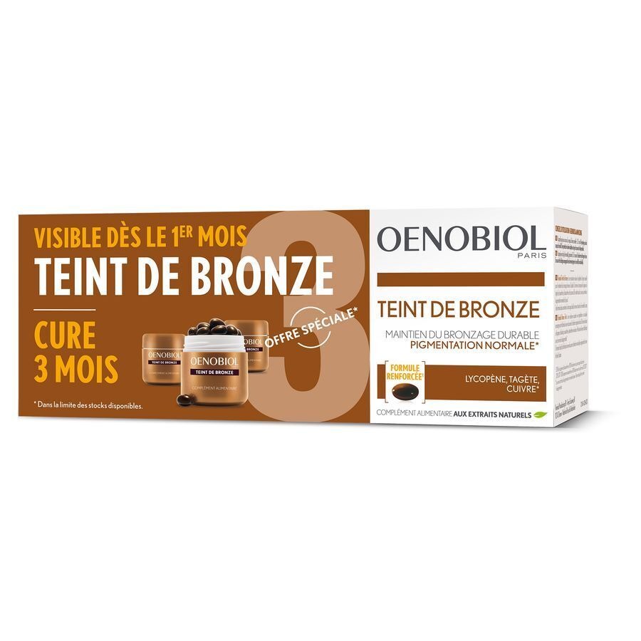 Oenobiol Teint Bronze Caps 3x30