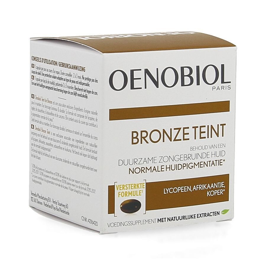Oenobiol Bronze Teint 30 Capsules