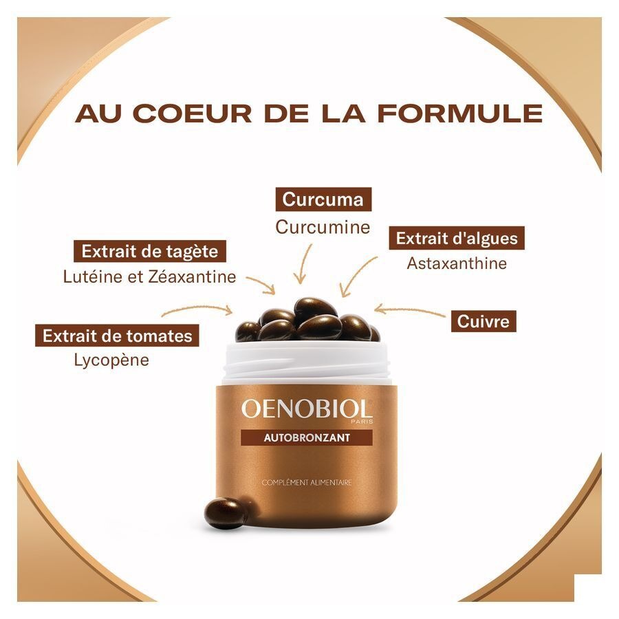 Oenobiol Bronze Teint 30 Gelules