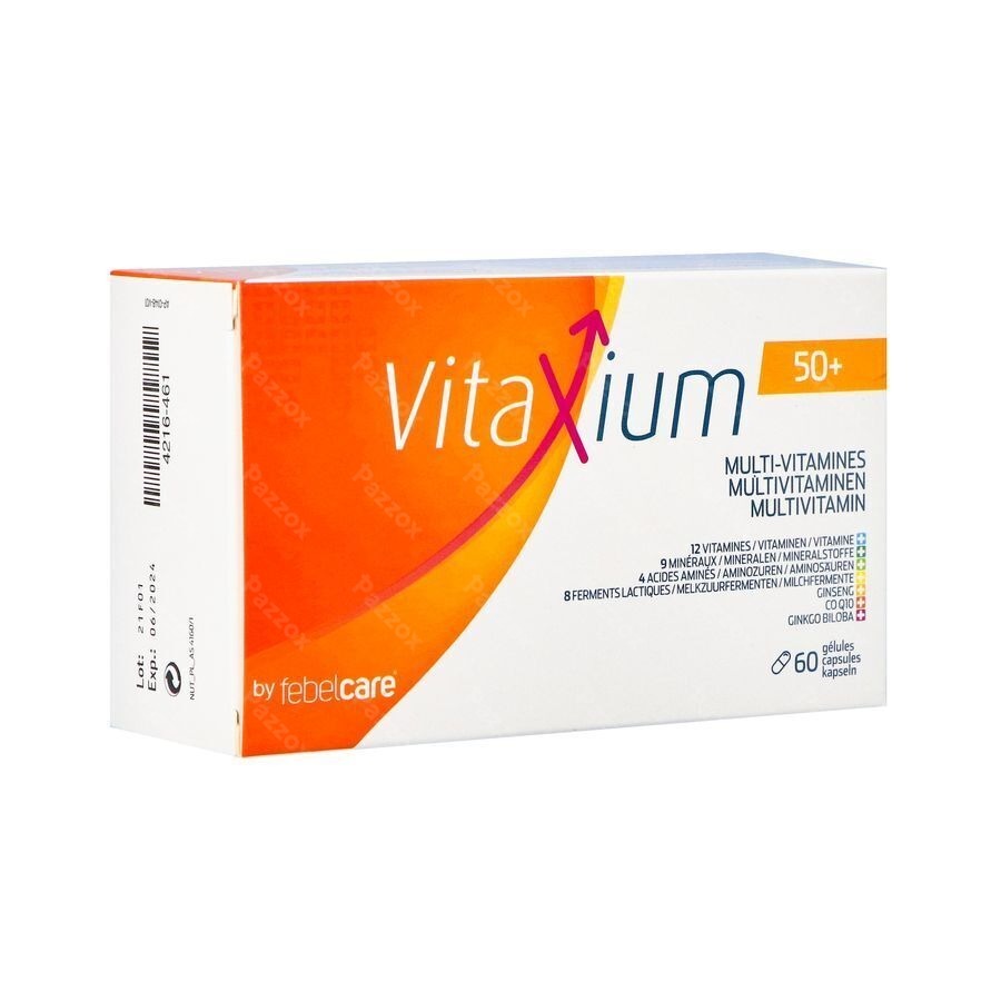 Vitaxium 50+ Multivitaminen 60 Gélules