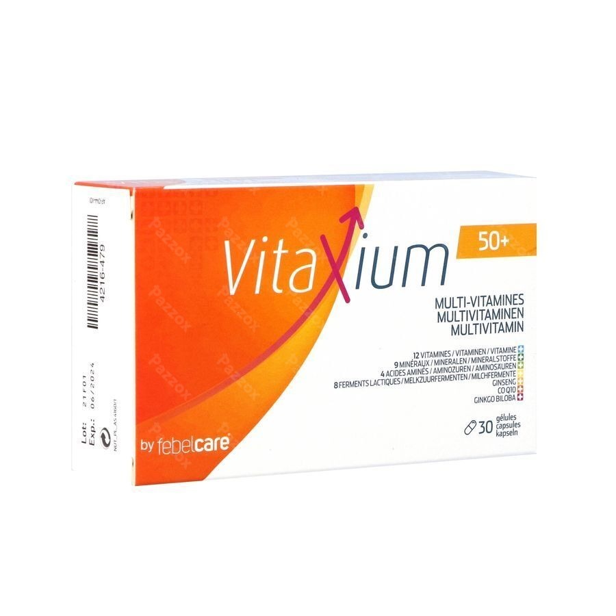 Vitaxium 50+ Multi Vitaminen Caps 30