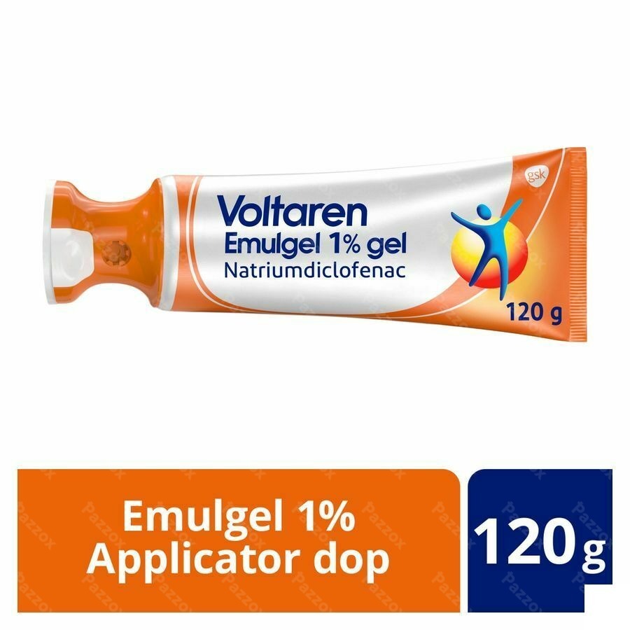 Voltaren Emulgel 1 % Gel 120g Bouchon Applic. New