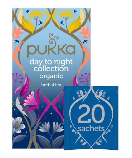 Pukka Day to Night Collection Thee 20 Bio Theezakjes