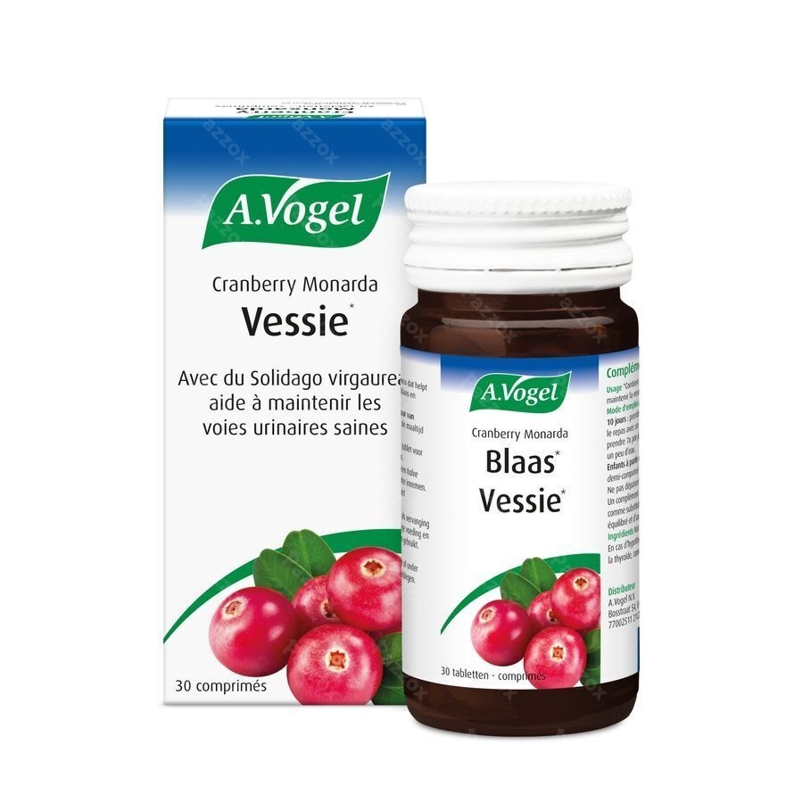 A.Vogel Cranberry Monarda Comprimés 30