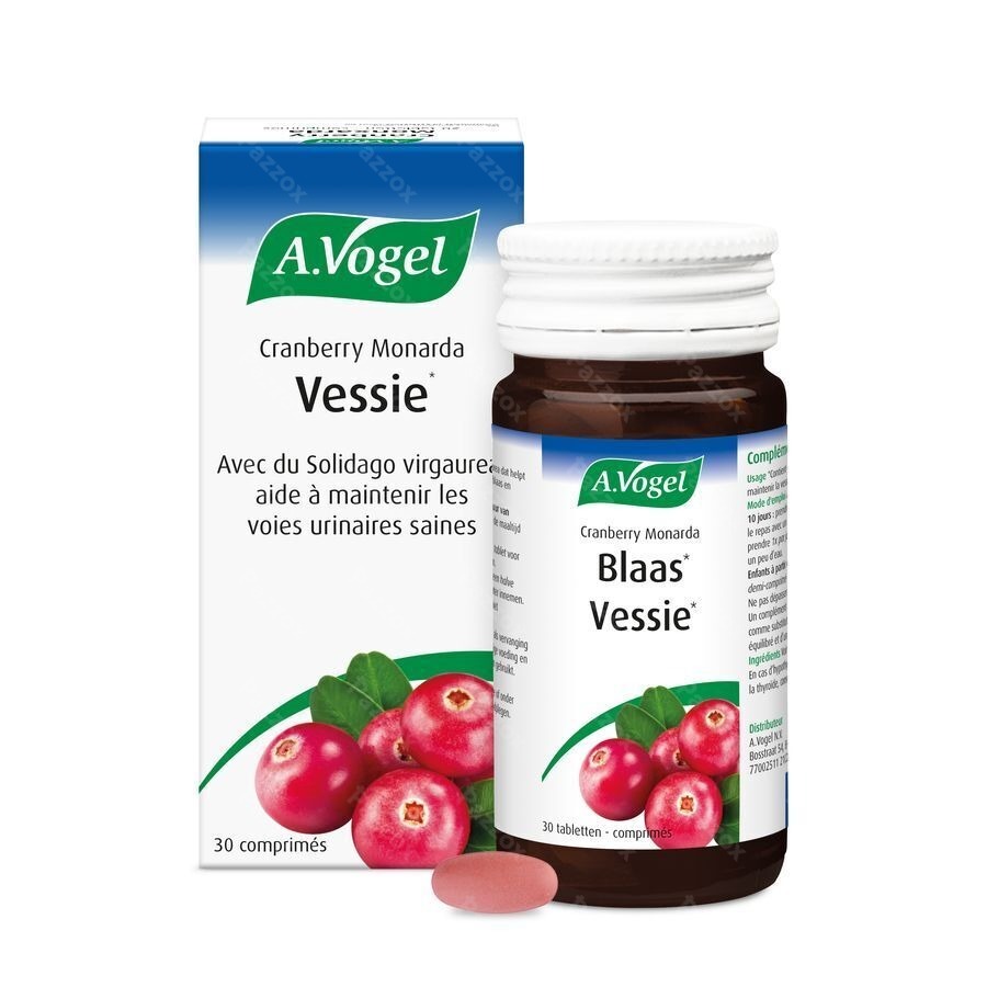A.Vogel Cranberry Monarda Comprimés 30