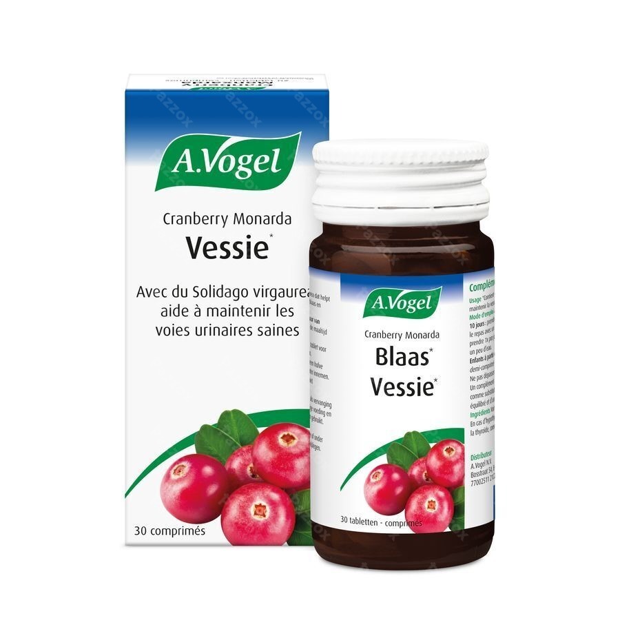 A.Vogel Cranberry Monarda Comprimés 30