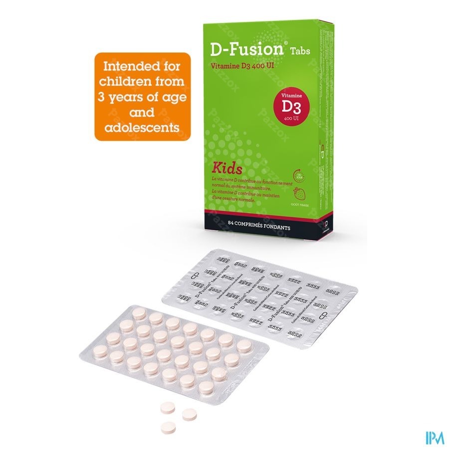 D-fusion Tabs 400 Comp Fondant 84