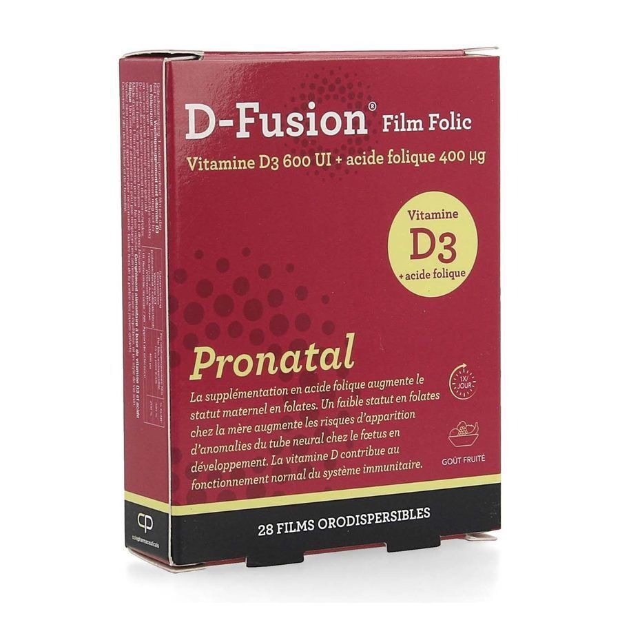 D-fusion Film Folic Film Orodisp 28