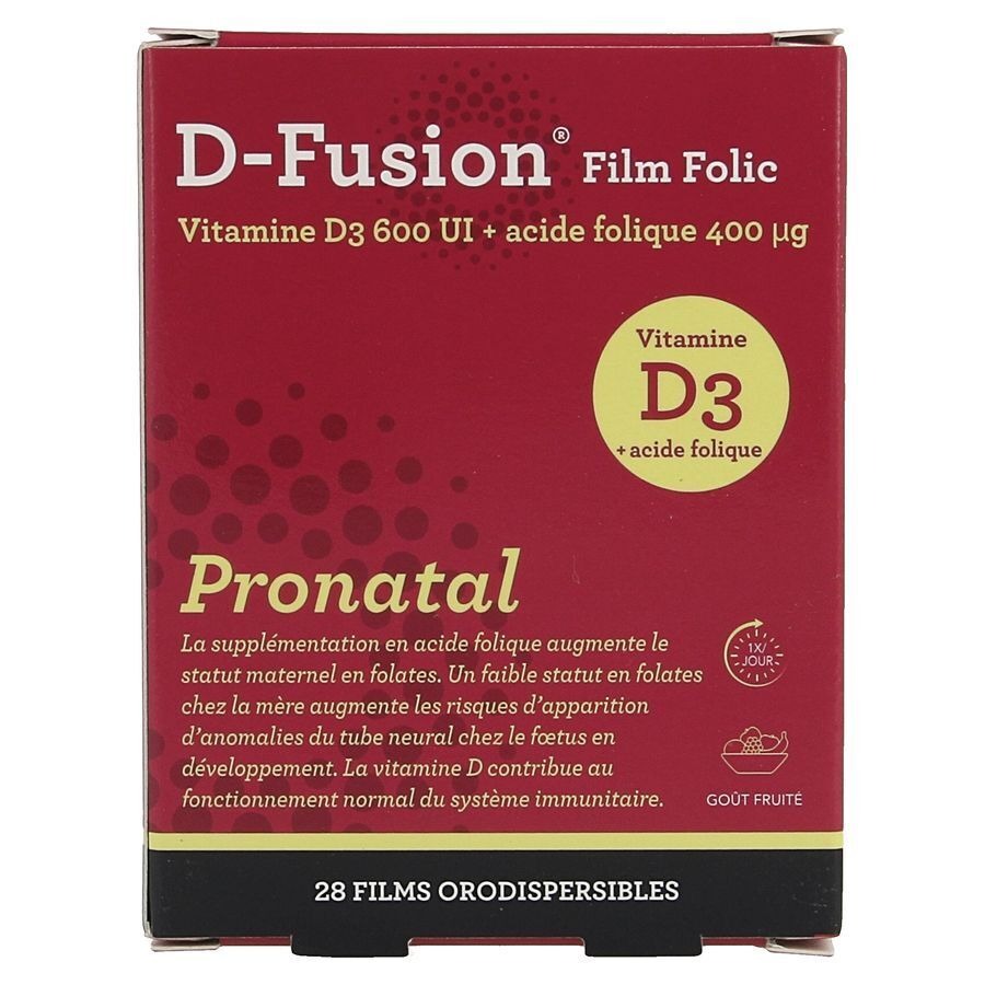 D-fusion Film Folic Film Orodisp 28