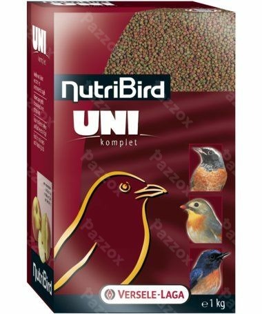 Nutribird Uni Komplet 1kg Onderhouds- & Kweekvoer Voor Kleine Vruchten- en Insecteneters