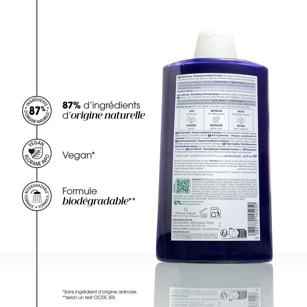 Klorane Capil. Sh Centauree Fl 400ml