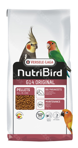 Nutribird G14 Original 10kg Onderhoudsvoeder Voor Grote Parkieten Monocolor