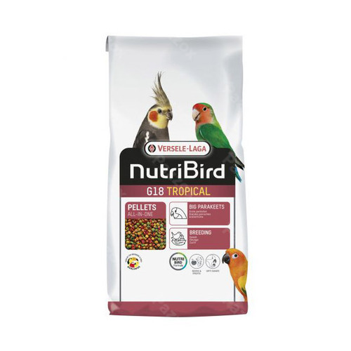 Nutribird G18 Tropical 10kg Kweekvoer Voor Grote Parkieten Multi-Color