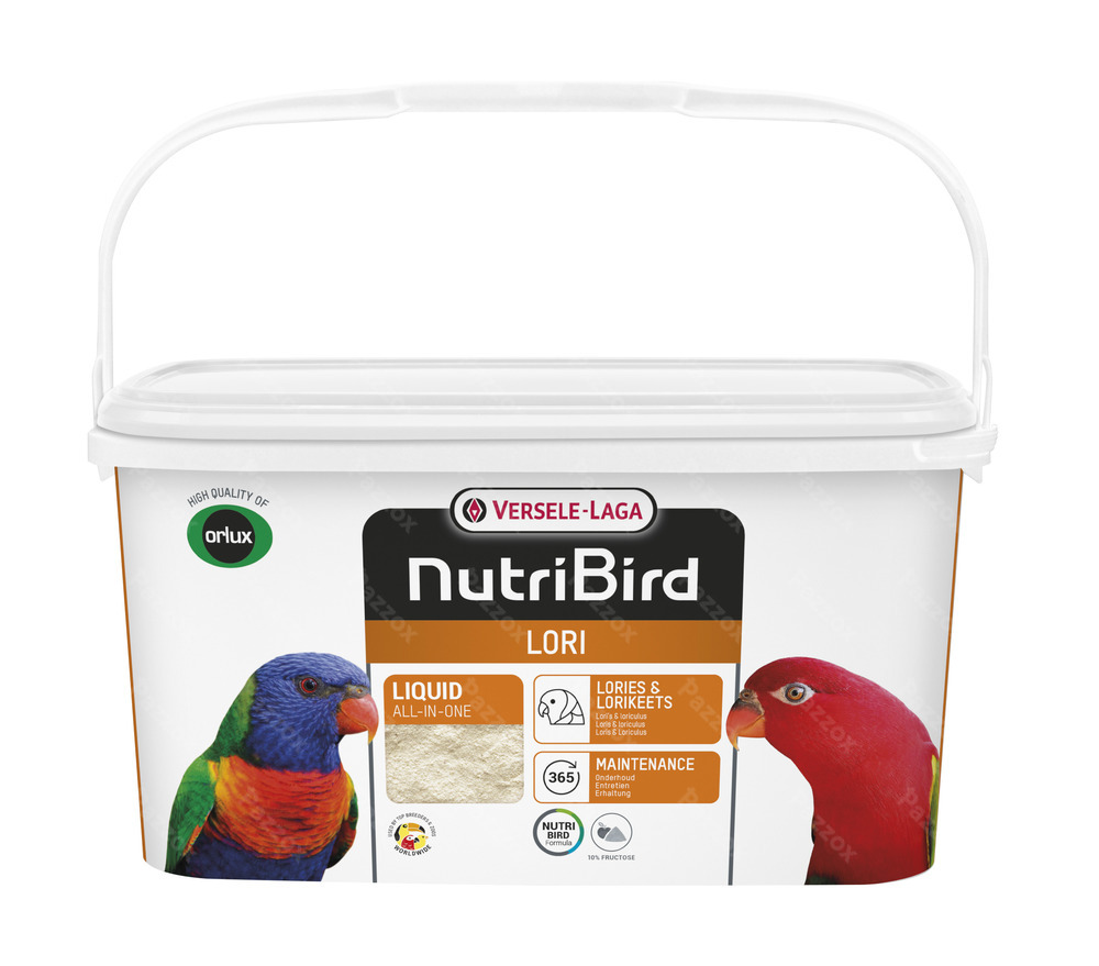 Nutribird Lori Volledig Voer Voor Lori's en Lorikeets 3kg