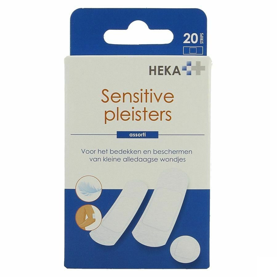 Heka Otc Sparadrap Peau Sensible Assortiment 20