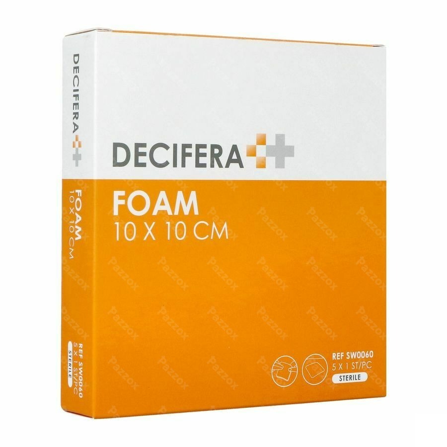 Decifera Foam 10x10cm 5