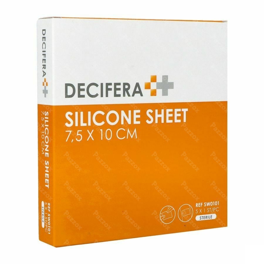 Decifera Silicone Sheet 7,5x10cm 5