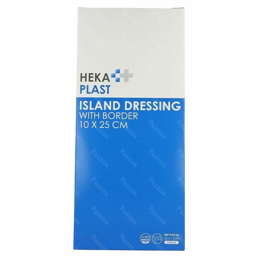 Hekaplast Border Pansement Ile Sterile 10x25cm 25