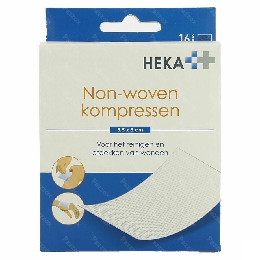 Heka Zom Compresse Non-tis. Sterile 8,5x5cm 4ep 16