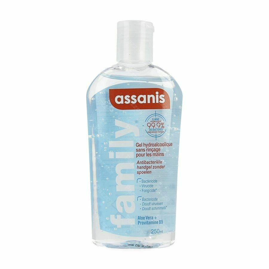 Assanis Hydro Alcoholische Gel Flip Top 250ml