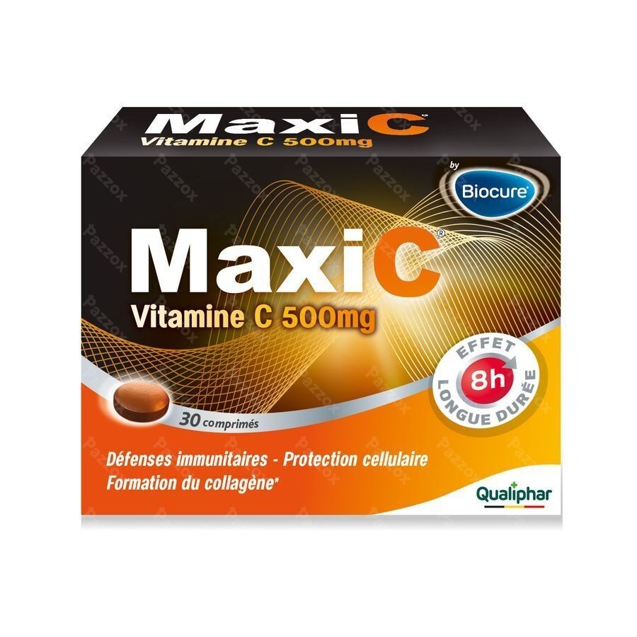 MaxiC Vitamine C 500mg 30 comprimés