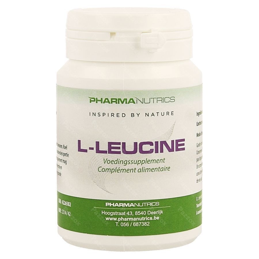 l-leucine V-caps 60 Pharmanutrics
