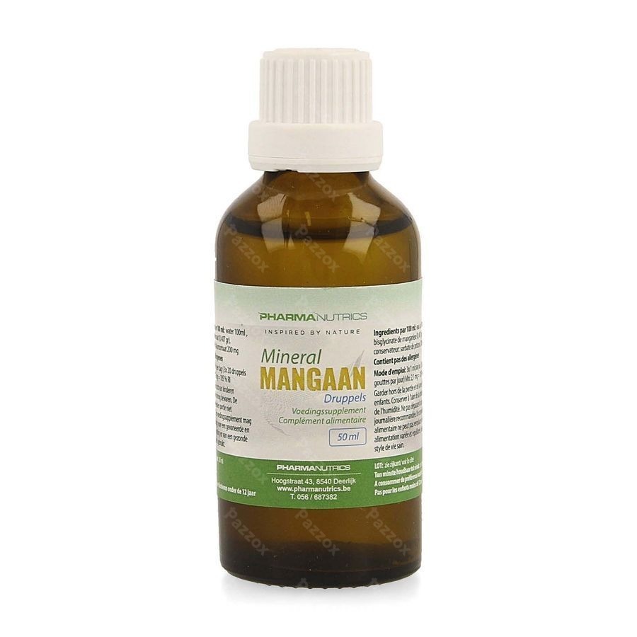 Mangaan Druppels 50ml Pharmanutrics