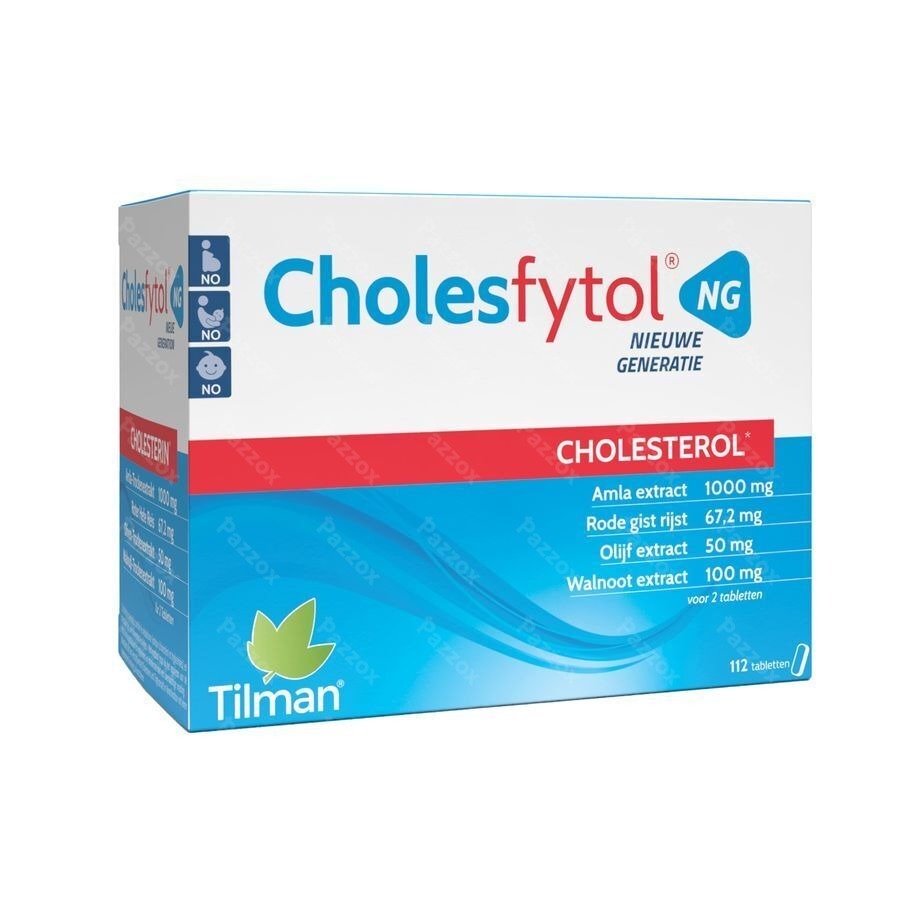 Tilman Cholesfytol NG Nieuwe Generatie bij Cholesterol 112 Tabletten
