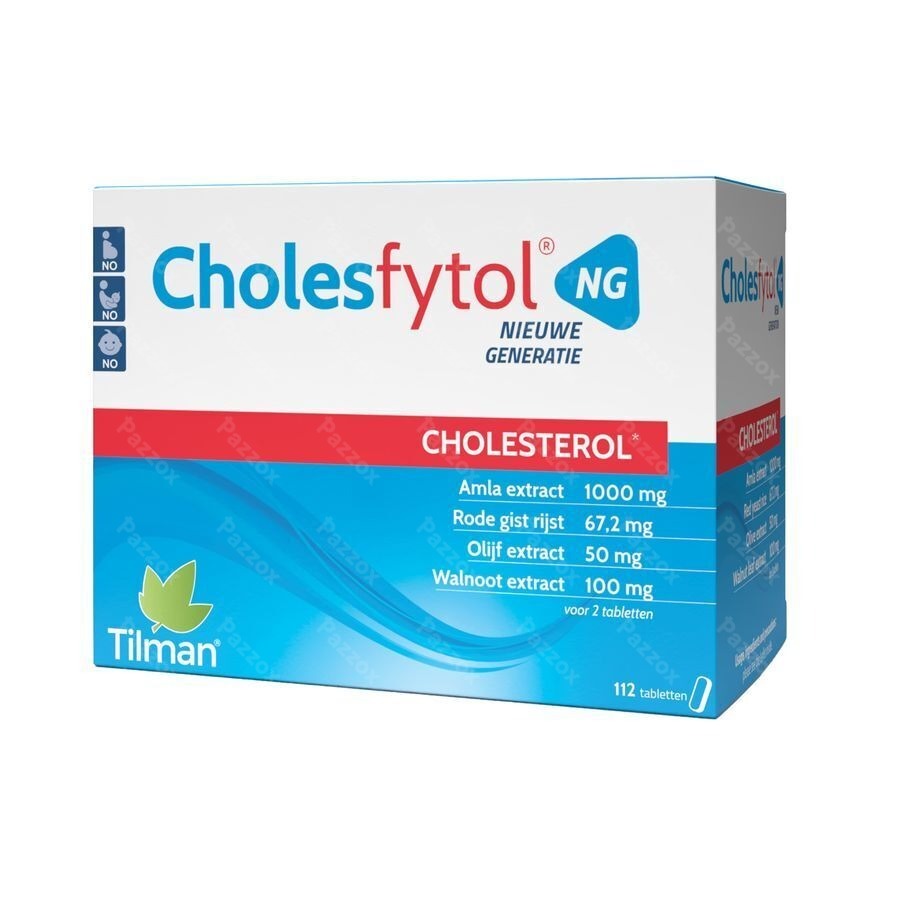 Tilman Cholesfytol NG Nieuwe Generatie bij Cholesterol 112 Tabletten