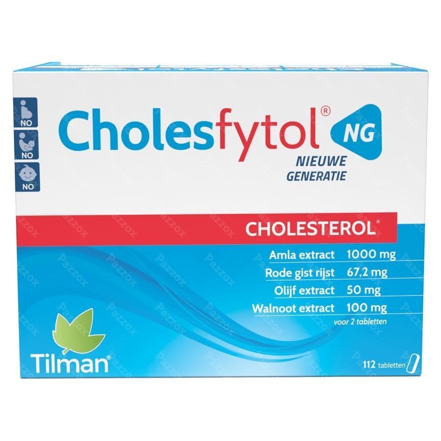 Tilman Cholesfytol NG Nieuwe Generatie bij Cholesterol 112 Tabletten