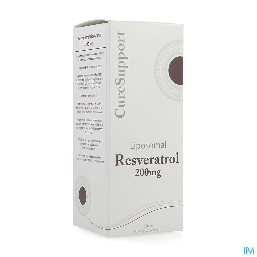 Curesupport Liposomal Resveratrol 200mg 250ml kopen Pazzox
