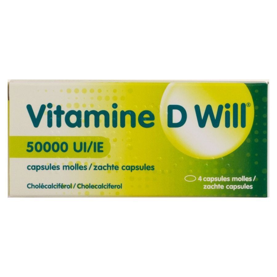 Vitamine D Will 50000ui Caps Molle 4