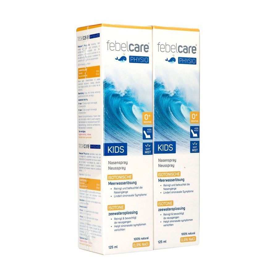 Febelcare Physio Spray Iso Kids 125ml 2e 1/2 Prix