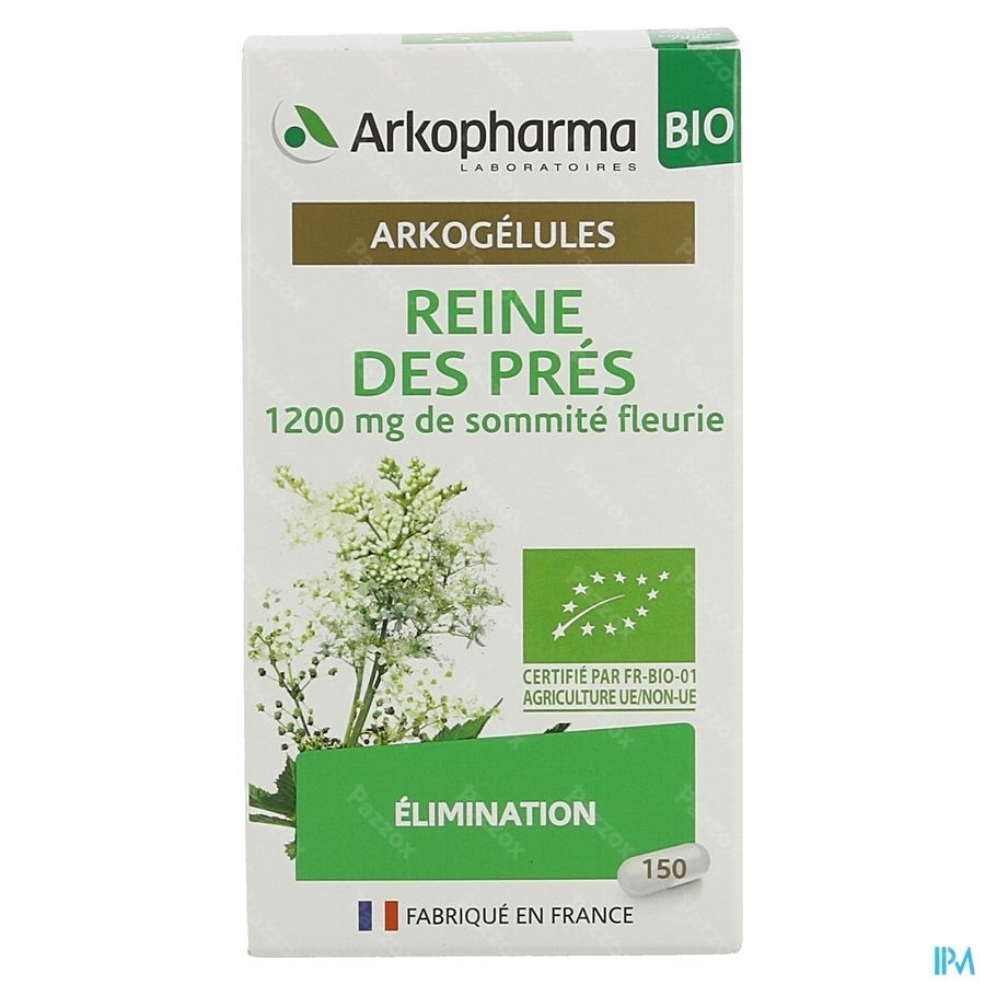 Arkogelules Reine Des Pres Bio 150 Gélules