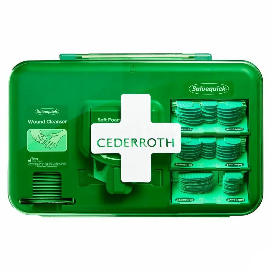 Salvequick Wondzorg Dispencer Blauw