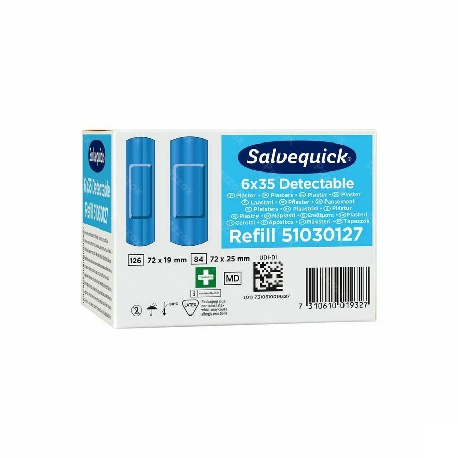Salvequick Recharge Bleu Detect