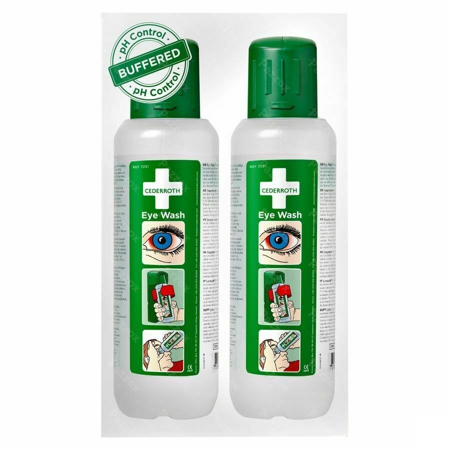 Cederroth Douche Oculaire 2x500ml