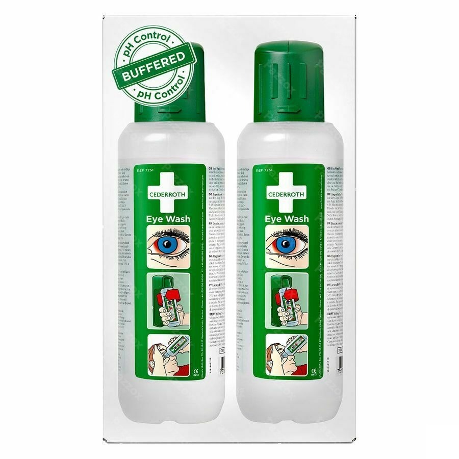 Cederroth Douche Oculaire 2x500ml