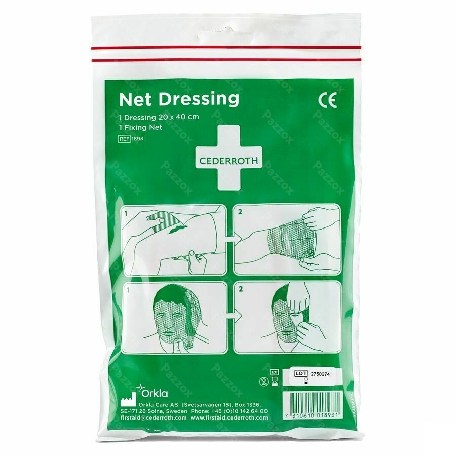 Cederroth Compresse Filet Maintien