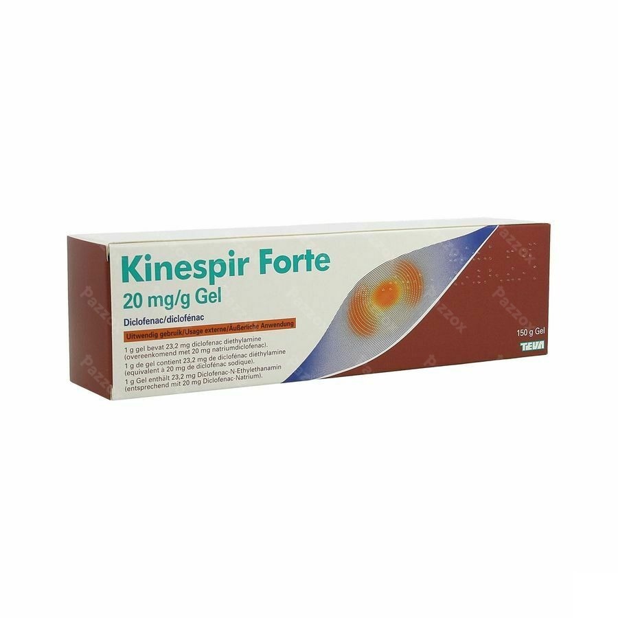 Kinespir Forte 20mg/g Gel 150g