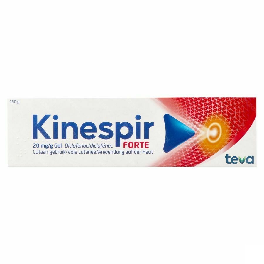 Kinespir Forte 20mg/g Gel 150g