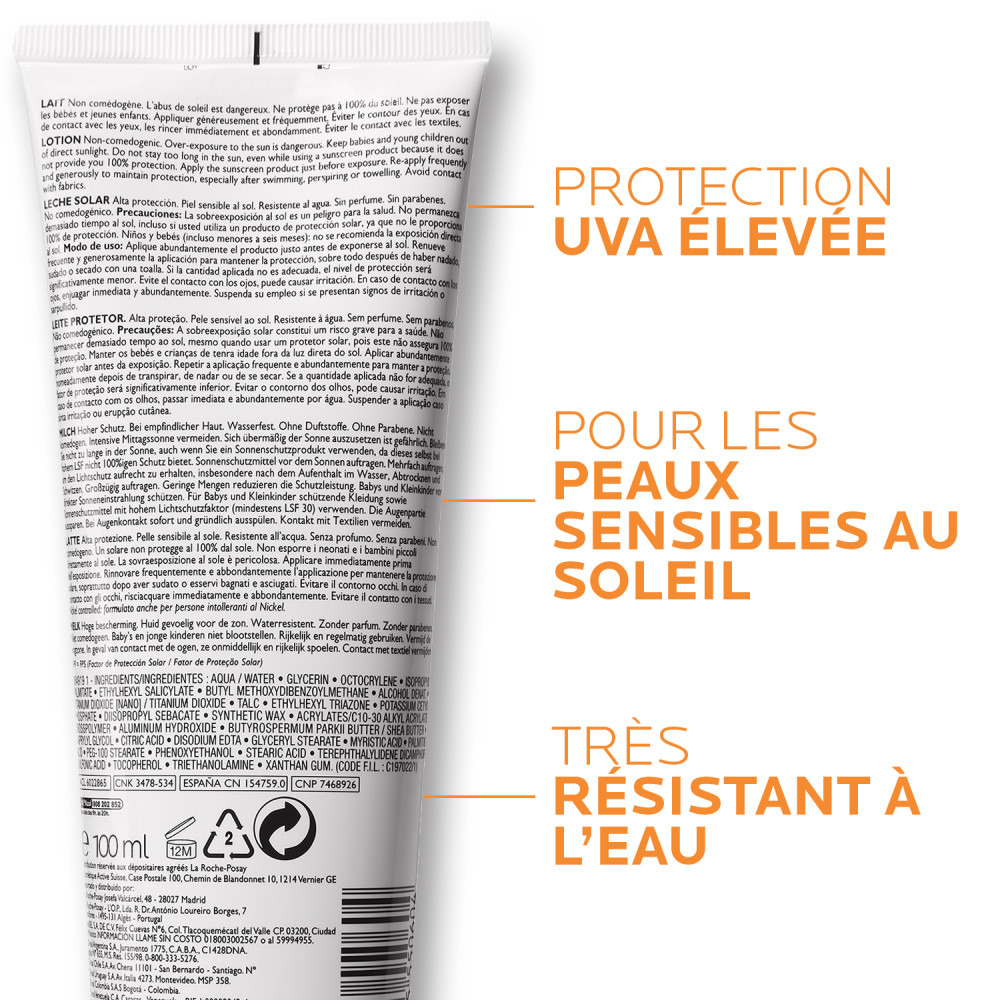La Roche Posay Anthelios Lait SPF50+ 100ml