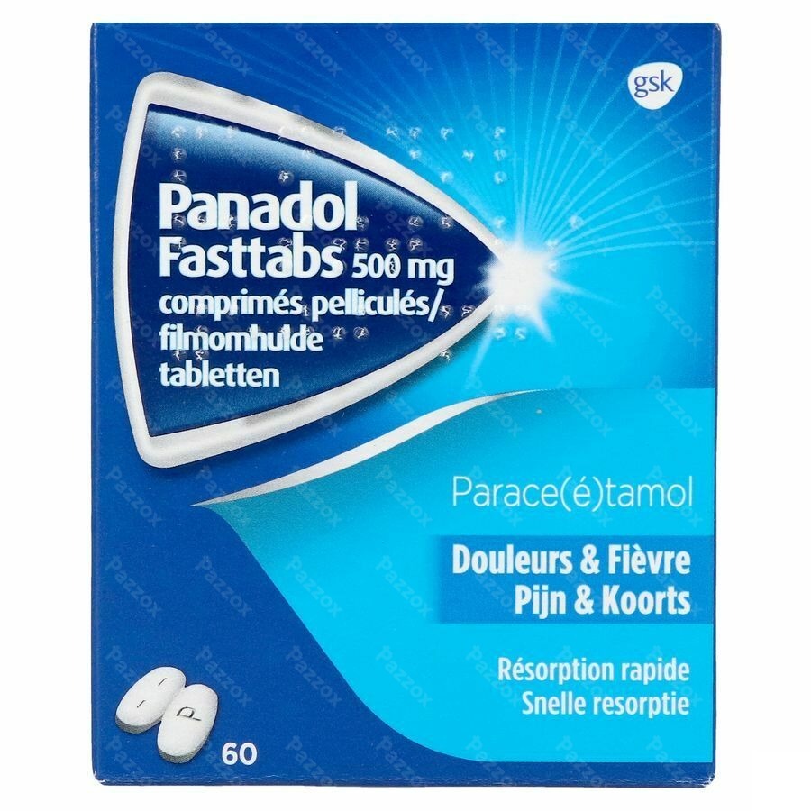 Panadol Fasttabs 500mg Tabl 60