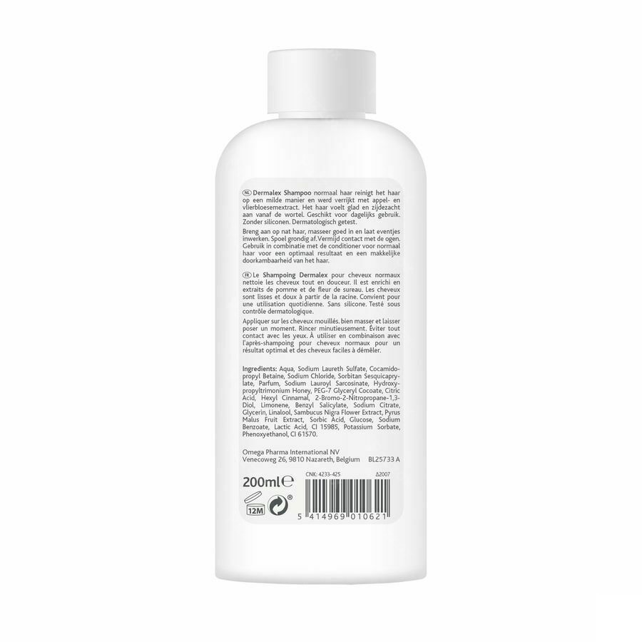 Dermalex Milde Shampoo Normaal Haar 200ml
