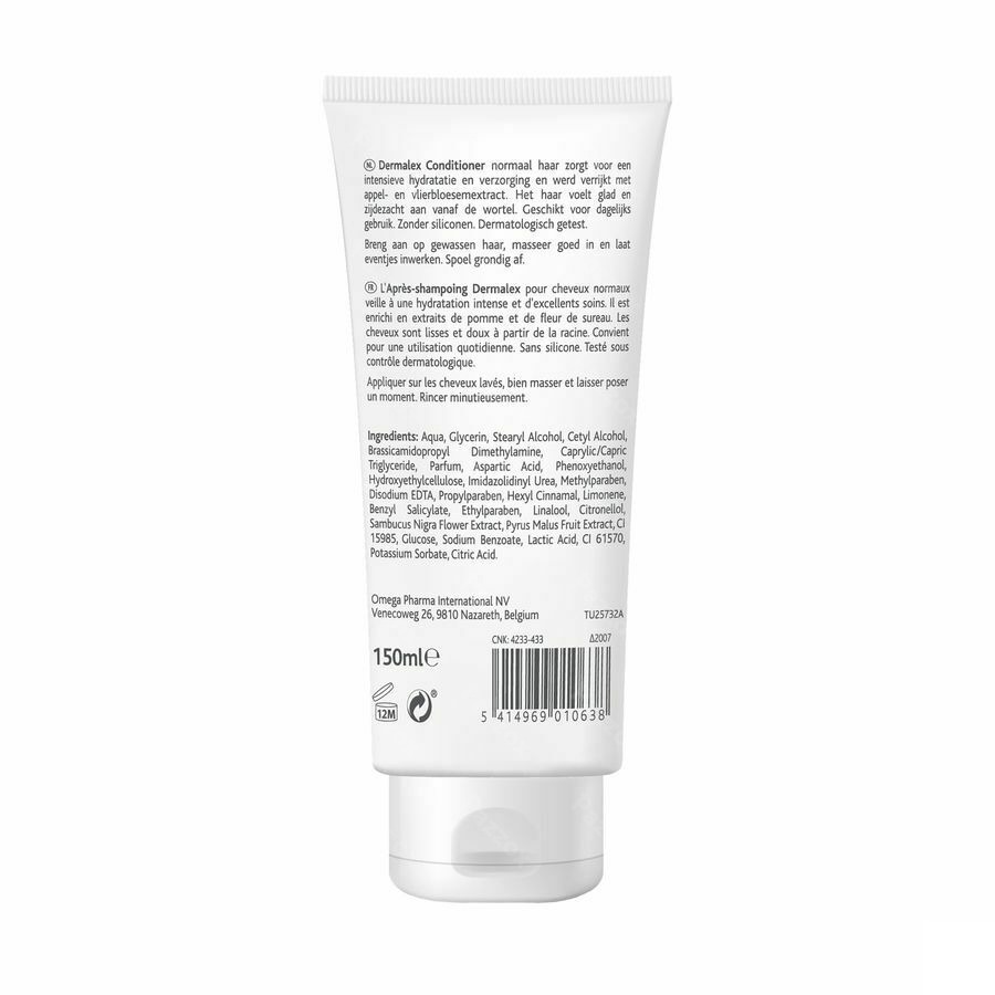 Dermalex Apres Shampooing Cheveux Normal 150ml